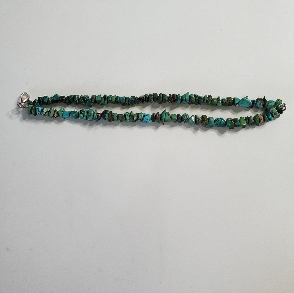 Turquoise Double Loop Bracelet - Picture 3 of 5